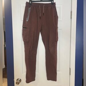 ASRV men's brown joggers - Large